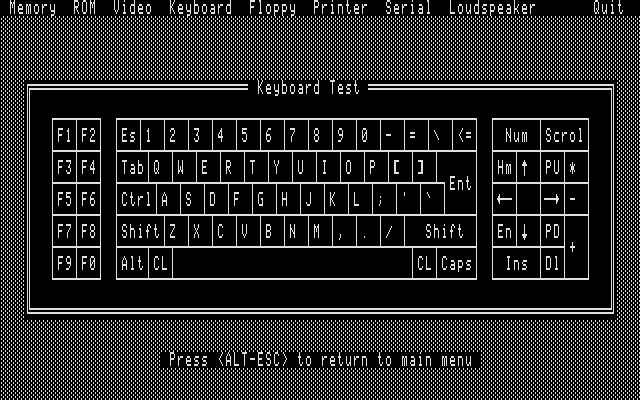  ROM UNIDIAGNOSTICS   -601M.  